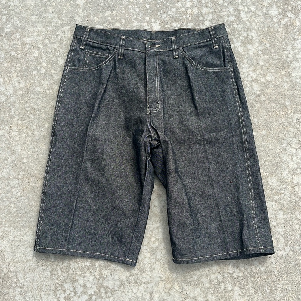 Raw denim dickies jorts size 36 waist